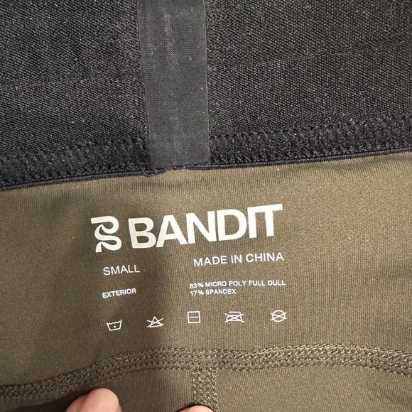 Bandit Running Women’s Stamina™ 5" Women's Compression Shorts - Dark Fatigue - Picture 5 of 5